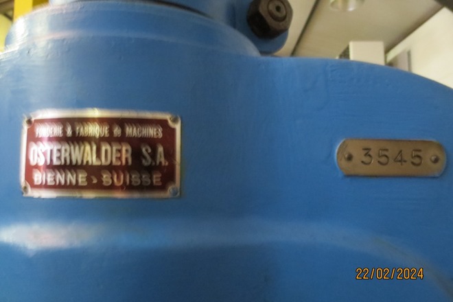 Presse OSTERWALDER (SUISSE)