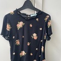 Selling: Black Floral Top