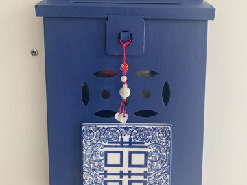  : HK Letter Box in blue