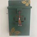  : HK Letter Box in green vintage
