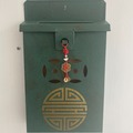  : HK Letter Box in green vintage