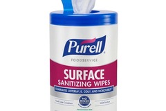 Bulk Lots: PURELL Foodservice Surface Sanitizing Wipes, 1-Ply, 