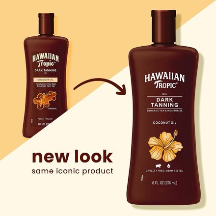 Hawaiian Tropic Dark Tanning Oil, 8 fl oz