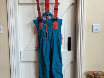 Winter sports: Fat Face jacket and sallopettes