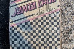 Selling with online payment: Steve Olson Checkered Santa Cruz 