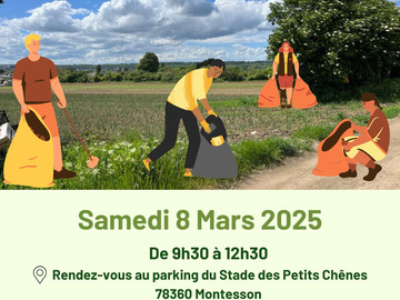 Entraide: Plaine d'avenir 78 -  Ramassage citoyen de printemps