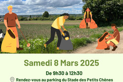 Entraide: Plaine d'avenir 78 -  Ramassage citoyen de printemps