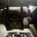 Selling: Air soft lot 3 gas pistols 2 electric rifles 