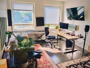 Renting out: Arabia 22m² | musiikkistudio | työhuone | videoeditti näköalalla