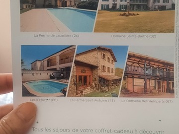 Vente: Coffret Wonderbox "3 jours gourmands en amoureux" (179,90€)