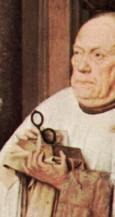 Bügelbrille Typ II wie Elfenbein