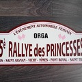 Vente: Affichette plastifiée "Rallye des Princesses 2014"