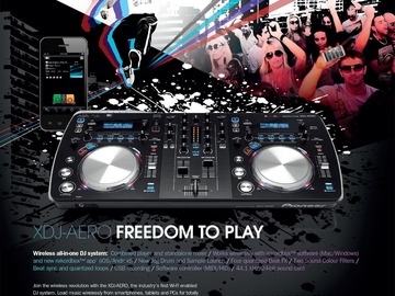 For Rent: ** PIONEER XDJ-AERO WHITE ALL IN ONE WIFI DJ CONTROLLER **