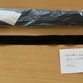 À vendre: Lot de 9 tirettes noires neuves, fine maille. Longeur : 45 cm.