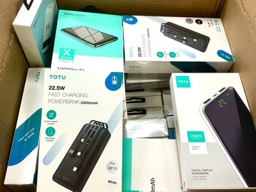 Bulk Lots: 50 Units Power Banks by TOTU 