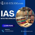 Skills: Simplify Your IAS Preparation with Expert-Curated Free Notes