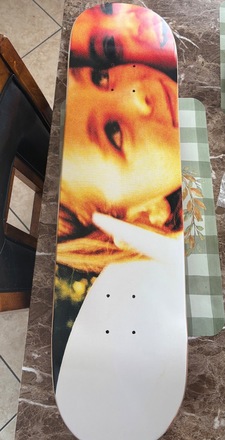 HUF x Smashing Pumpkins skateboard decks can be sold separately