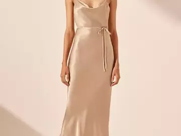 Selling: Brand new - Shona Joy - La Lune Bias Cowl Midi dress - Size 10 - 