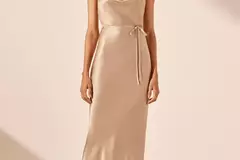Selling: Brand new - Shona Joy - La Lune Bias Cowl Midi dress - Size 10 - 