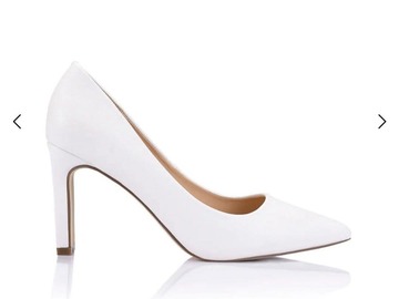 Selling: Verali: White Kiza Pumps - Brand New - Size 6