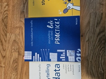 Myydään: Storytelling with Data (+practice), Storytelling with you books b