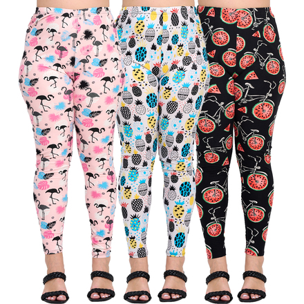 Women's Plus Size Leggings, 3X-5X, FREE SHIP