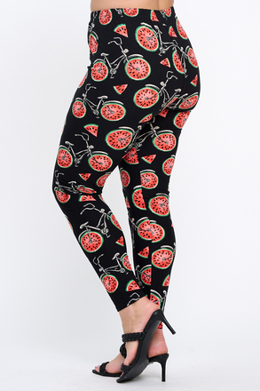 Women's Plus Size Leggings, 3X-5X, FREE SHIP