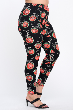 Women's Plus Size Leggings, 3X-5X, FREE SHIP