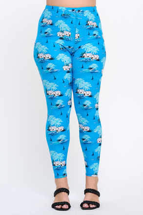 Women's Plus Size Leggings, 1X-3X, FREE SHIP