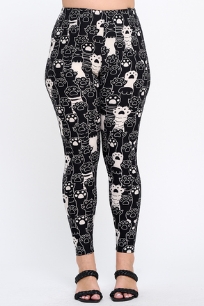 Women's Plus Size Leggings, 1X-3X, FREE SHIP