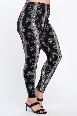 Women's Plus Size Leggings, 1X-3X, FREE SHIP