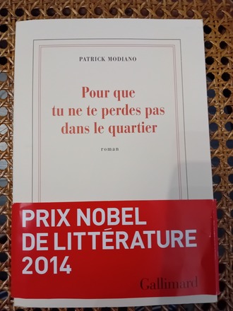 Pour que tu ne te perdes pas dans le quartier - P. Modiano - 