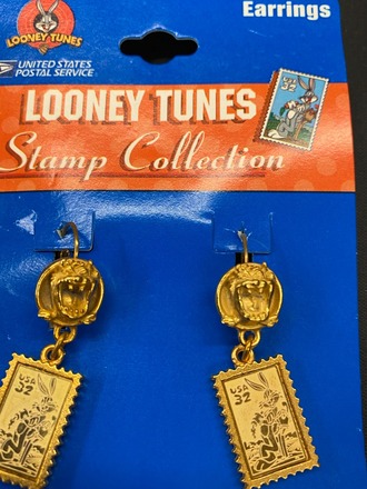 50 prs-Vintage Looney Tunes Earrings-Retail $9.99-$1.99 pr