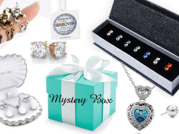 Bulk Lots: 100 pcs Most Popular Lucky Mystery Box Fashioin Jewelry