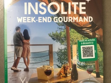Vente: Coffret Wonderbox "INSOLITE - Week-end gourmand" (99,90€) 