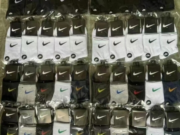 Bulk Lots: $0.35 pair of mixed style sports socks