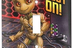 Bulk Lots: 144 MARVEL GUARDIANS OF THE GALAXY LIGHT SWITCH PLATES