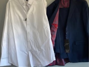 Selling: Tarocash Suits - Lachlan - Navy Blue x5