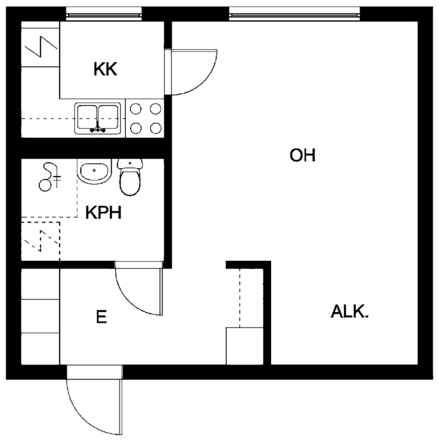 Renting out a studio apartment close to Matinkylä Metro station