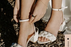 Selling: [NEW] Forever Soles True Pearl Size US9 / EU40 Wedding / Bridal S