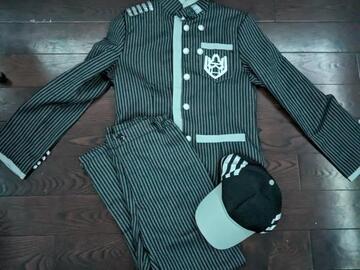 Selling with online payment: Shuichi Saihara Danganronpa V3 Cosplay + Wig