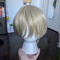 Selling with online payment: Short Blonde Wig