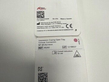 Nieuwe apparatuur: Diverse analoge Implantaat afdrukstiften