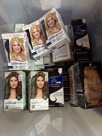 31 PC Hair Dye Lot Schwarzkopf Natural Instincts 