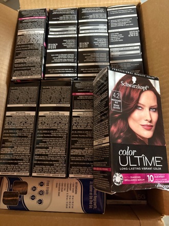 31 PC Hair Dye Lot Schwarzkopf Natural Instincts 