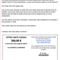 Vente: Carte Cadeau Darty (300€)
