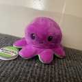 Selling with online payment: Purple and green reversible octopus 