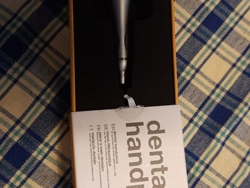 Gebruikte apparatuur: Dental Handpiece merk precision plus