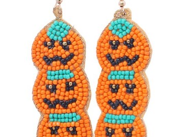 Bulk Lots: 100 Pairs of Assorted Halloween Themed Fashion Earrings