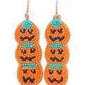 Bulk Lots: 100 Pairs of Assorted Halloween Themed Fashion Earrings